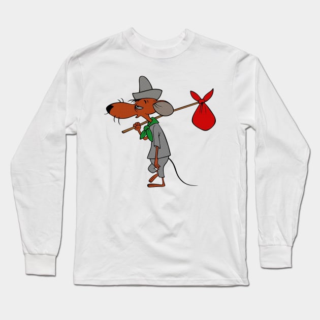 Homecoming Rat Long Sleeve T-Shirt by BAUREKSO